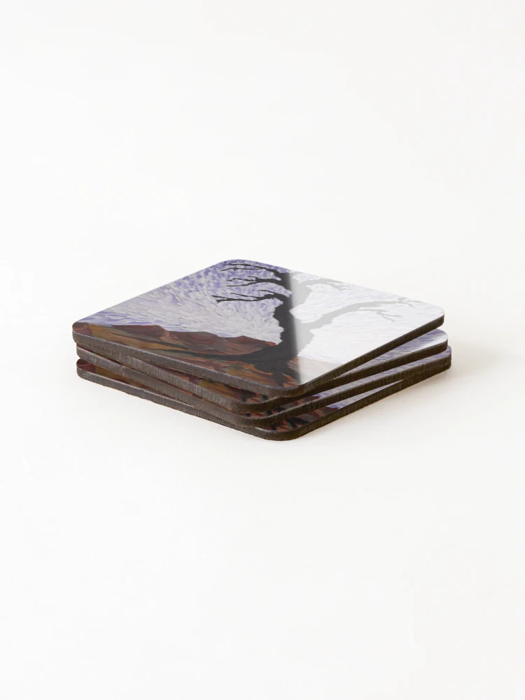 Thumbnail 4 of 5, Coasters (Set of 4), Hanson's Tree designed and sold by RudyYoder.