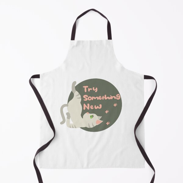Item preview, Try something new Kawaii white cat doing yoga pose designed and sold by Awesome 4 all.