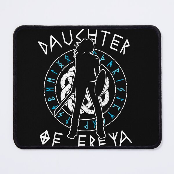Item preview, Daughter Of Freya Lagertha Shield-Maiden Runes designed and sold by Shirt-Designs.