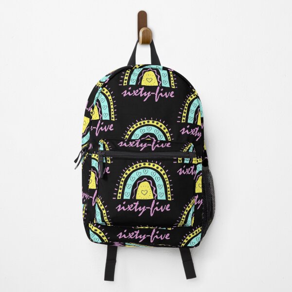 Item preview, Sixty Five Year Old Sixty Fifth Birthday Cute Fun Doodle Boho Rainbow designed and sold by LadySaltwater.