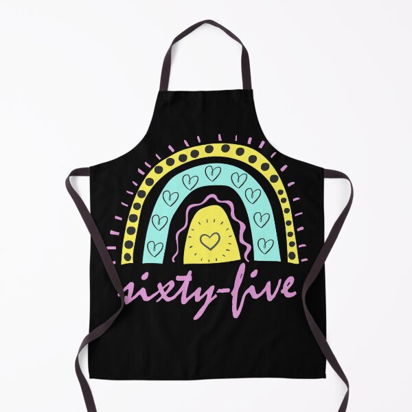 Item preview, Sixty Five Year Old Sixty Fifth Birthday Cute Fun Doodle Boho Rainbow designed and sold by LadySaltwater.