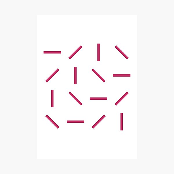 Aperçu de l'œuvre Lignes minimalistes créée et vendue par M-Deconstructed.
