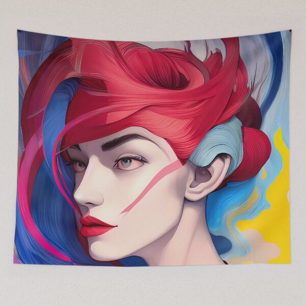 Item preview, Modern faces designed and sold by BigBrainArtwork.