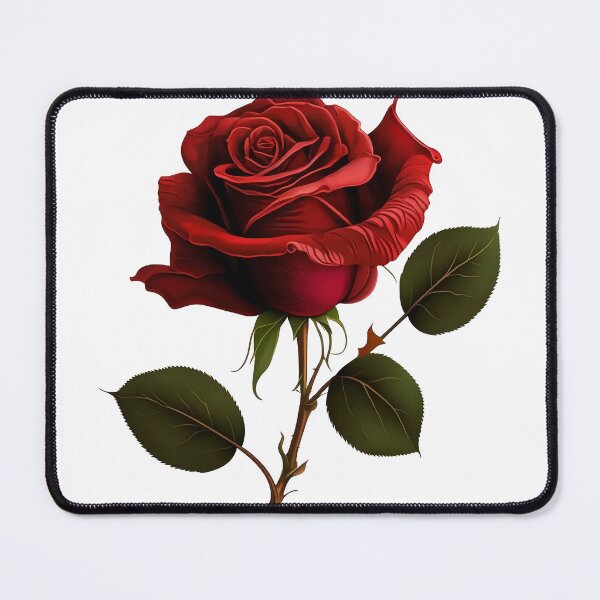 Item preview, Red rose flower designed and sold by dacdac79.