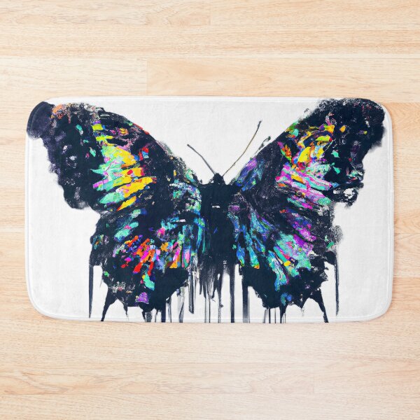 Item preview, Oil Painted Abstract, Splatter Painted Ethereal Butterfly designed and sold by nicholekoch1.