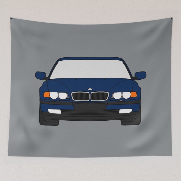 Item preview, E38 facelift 1998-2001 biarritz blue color designed and sold by EdimDesign.