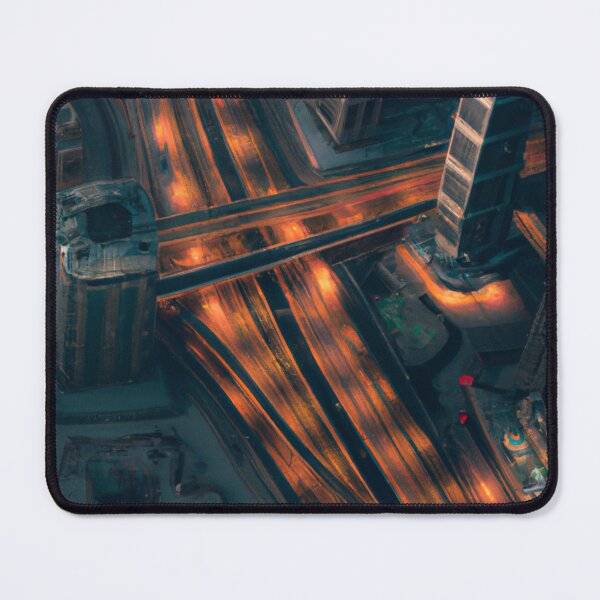 Item preview, Dubai City - A City in Motion with Special Flying Vehicles and Illuminated Streets - Dubai at Night designed and sold by WBP Mart.