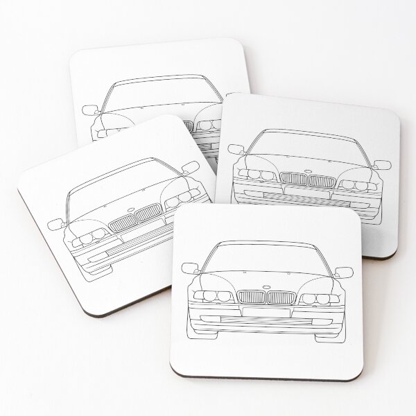 Item preview, E38 facelift 1998-2001 black lines designed and sold by EdimDesign.