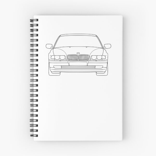 Item preview, E38 facelift 1998-2001 black lines designed and sold by EdimDesign.