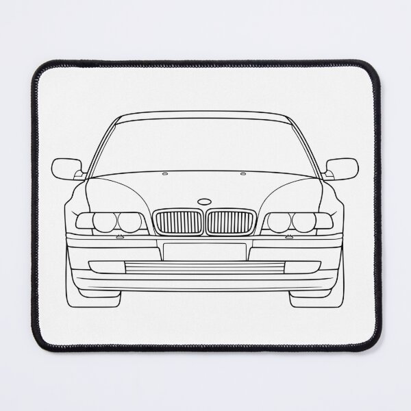 Item preview, E38 facelift 1998-2001 black lines designed and sold by EdimDesign.
