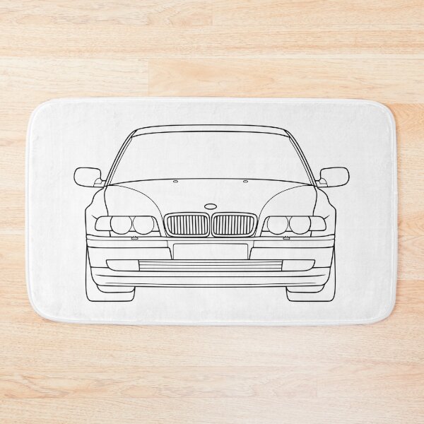 Item preview, E38 facelift 1998-2001 black lines designed and sold by EdimDesign.