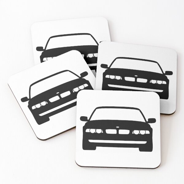 Item preview, E38 facelift 1998-2001 black silhouette designed and sold by EdimDesign.