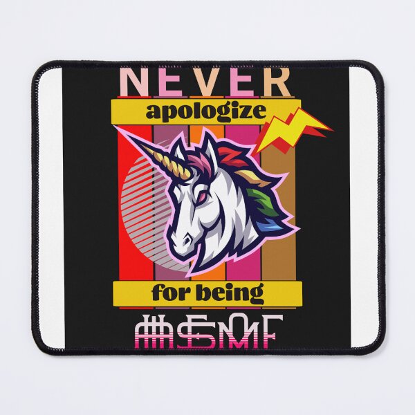 Item preview, Unicorn Never Apologize For Being Awesome designed and sold by Creativeart10.