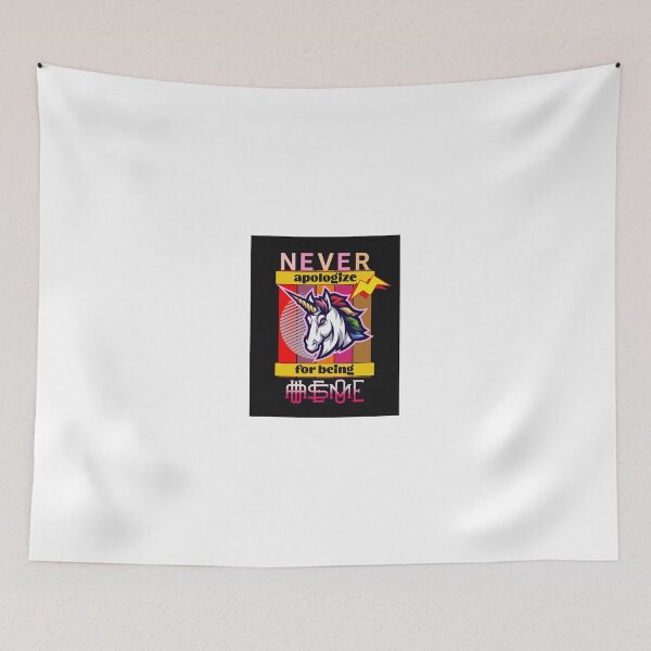 Item preview, Unicorn Never Apologize For Being Awesome designed and sold by Creativeart10.