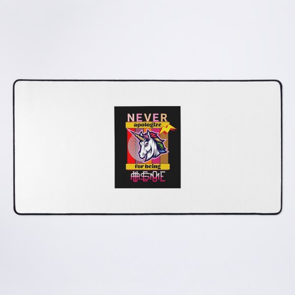Item preview, Unicorn Never Apologize For Being Awesome designed and sold by Creativeart10.