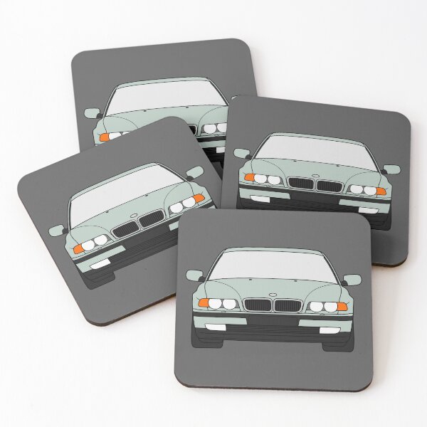 Item preview, E38 facelift 1998-2001 glacier green color designed and sold by EdimDesign.