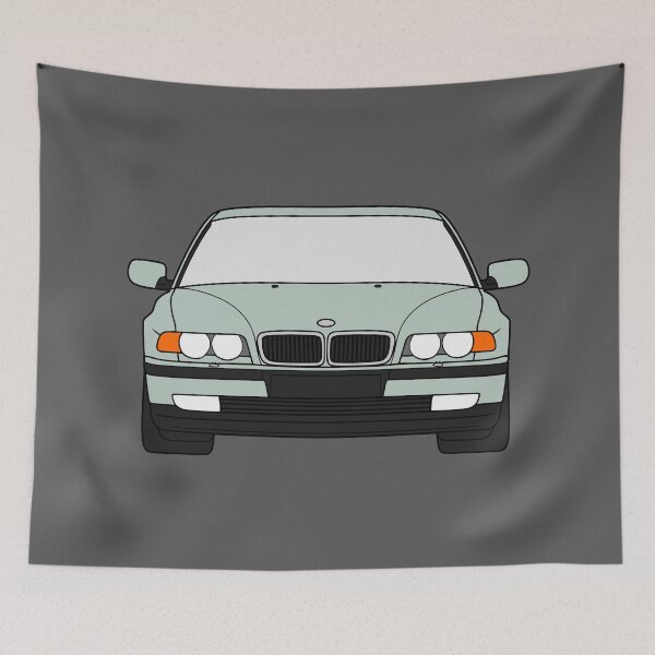 Item preview, E38 facelift 1998-2001 glacier green color designed and sold by EdimDesign.