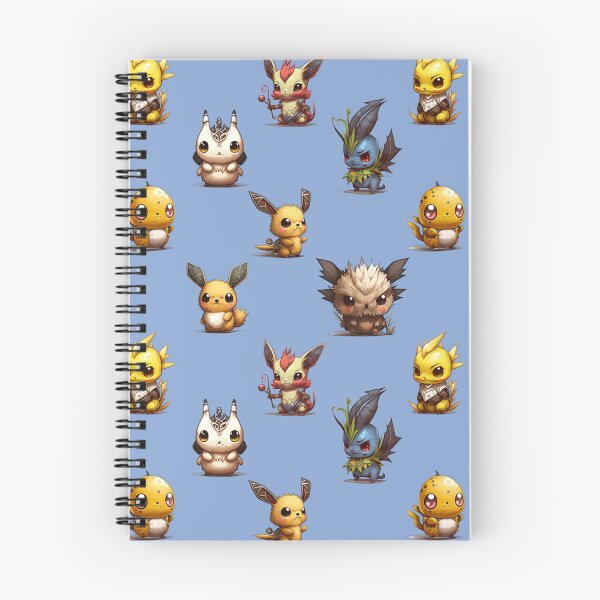 Item preview, Chibi "Fakemon" Pattern - Eight Adorable Cute Creature Companions designed and sold by DreamsGD.