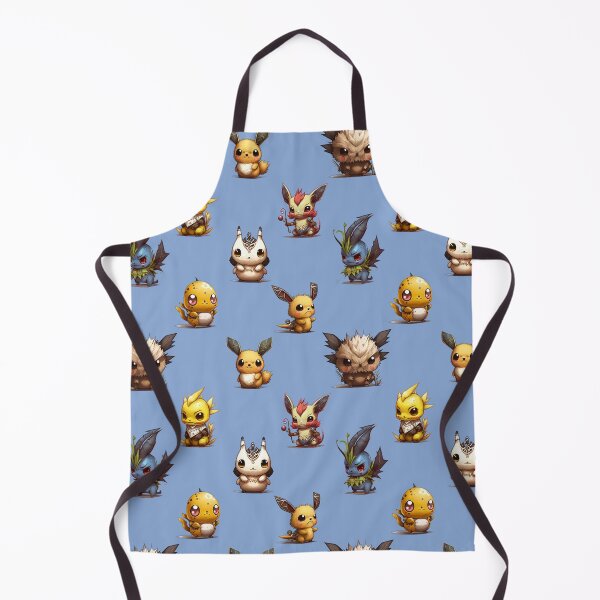 Item preview, Chibi "Fakemon" Pattern - Eight Adorable Cute Creature Companions designed and sold by DreamsGD.