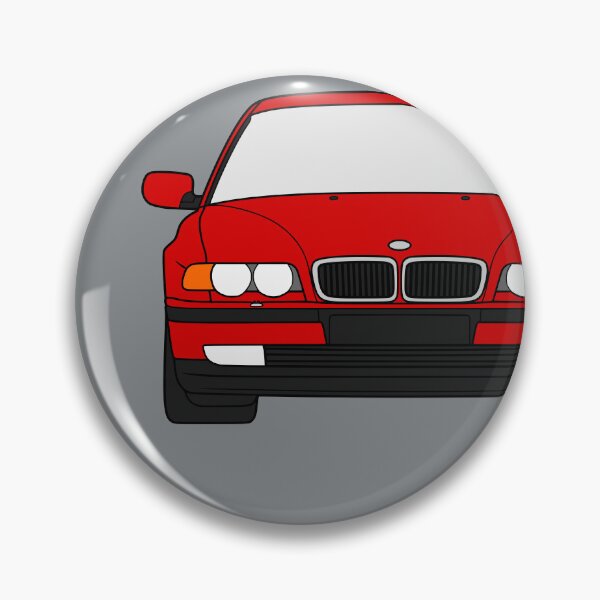 Item preview, E38 facelift 1998-2001 imola red color designed and sold by EdimDesign.