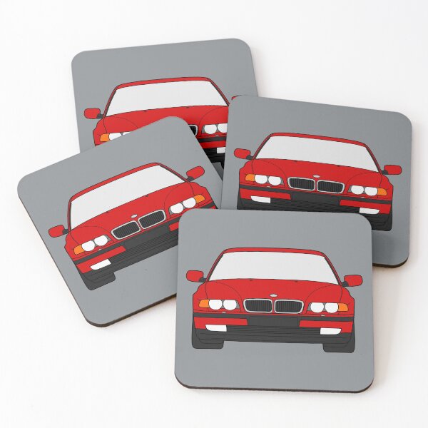 Item preview, E38 facelift 1998-2001 imola red color designed and sold by EdimDesign.