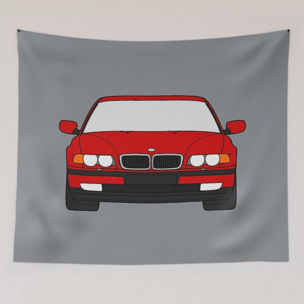 Item preview, E38 facelift 1998-2001 imola red color designed and sold by EdimDesign.