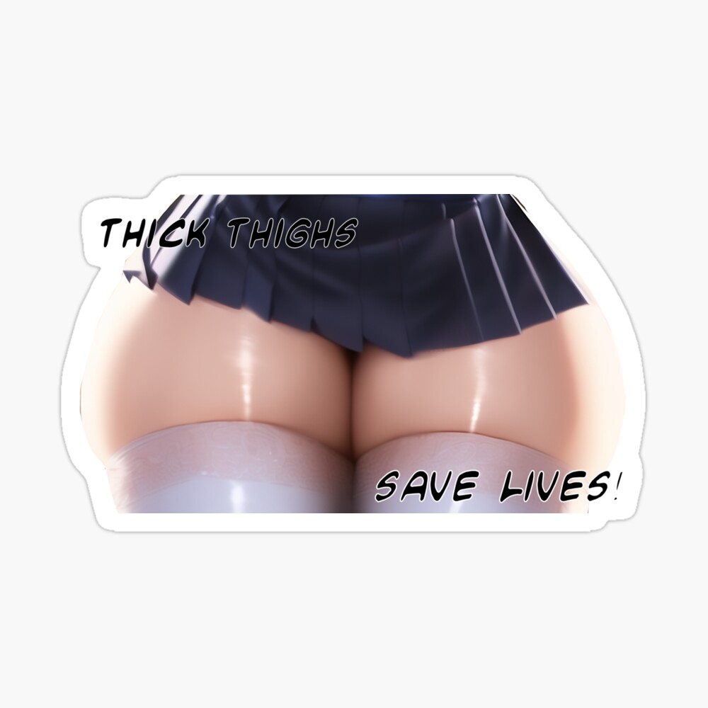 Thick thighs save lives | Poster