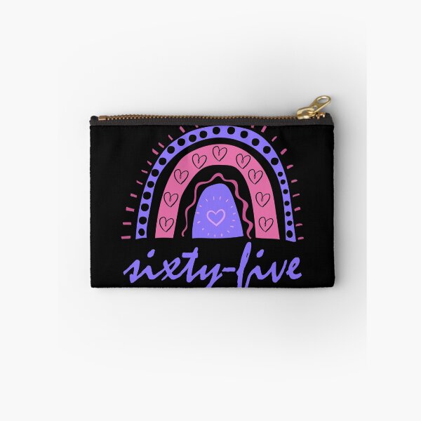 Item preview, Sixty Five Year Old Sixty Fifth Birthday Cute Fun Doodle Boho Rainbow designed and sold by LadySaltwater.
