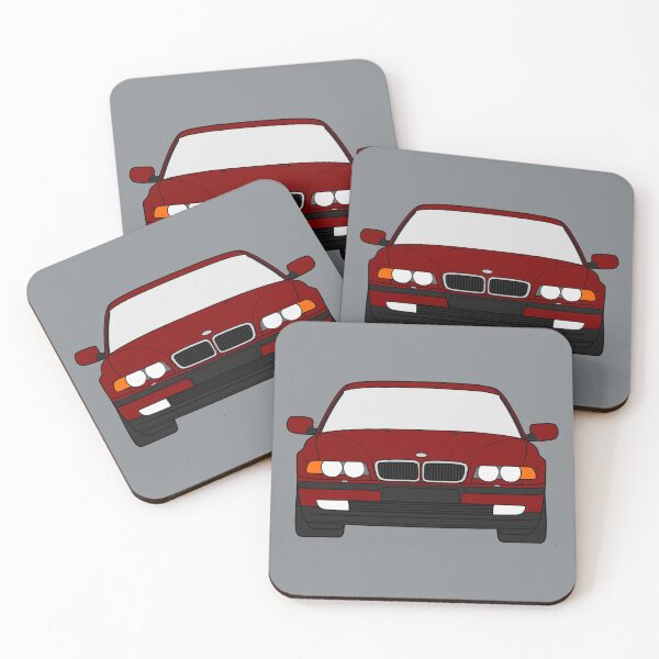 Item preview, E38 facelift 1998-2001 royal red color designed and sold by EdimDesign.