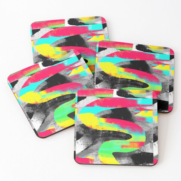 Item preview, Abstract Art Colorful Handmade designed and sold by DakotaMDesigns.