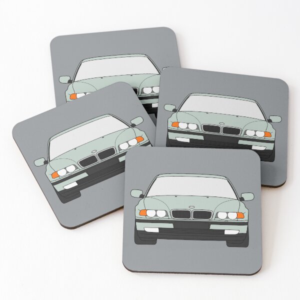Item preview, E38 facelift 1998-2001 silver green color designed and sold by EdimDesign.
