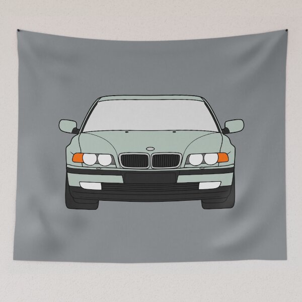 Item preview, E38 facelift 1998-2001 silver green color designed and sold by EdimDesign.