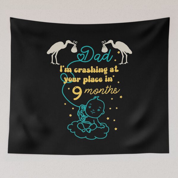 Item preview, Funny Pregnancy Announcement To Dad designed and sold by RockBeeDesigns.