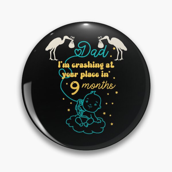Item preview, Funny Pregnancy Announcement To Dad designed and sold by RockBeeDesigns.
