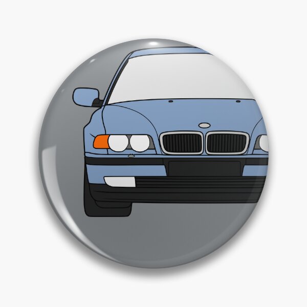 Item preview, E38 facelift 1998-2001 steel blue color designed and sold by EdimDesign.