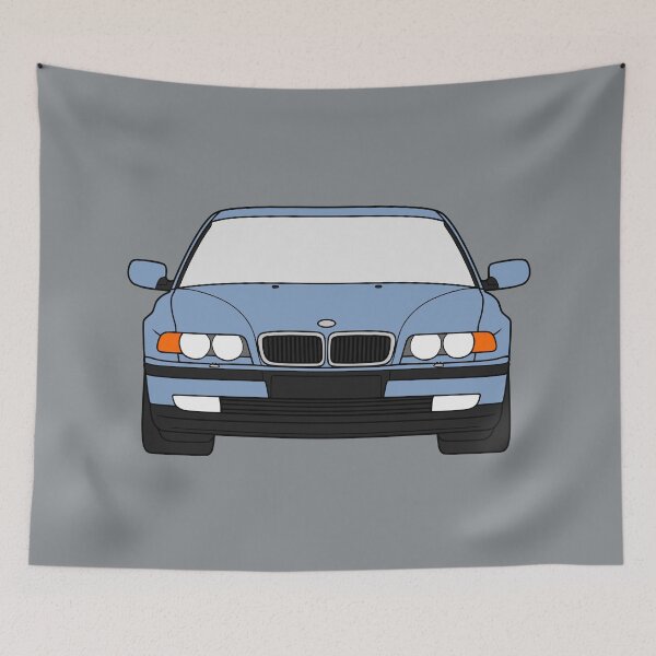 Item preview, E38 facelift 1998-2001 steel blue color designed and sold by EdimDesign.