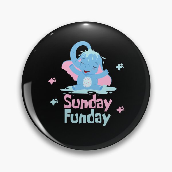 Item preview, Sunday fun day Kawaii funny elephant taking shower designed and sold by Awesome 4 all.