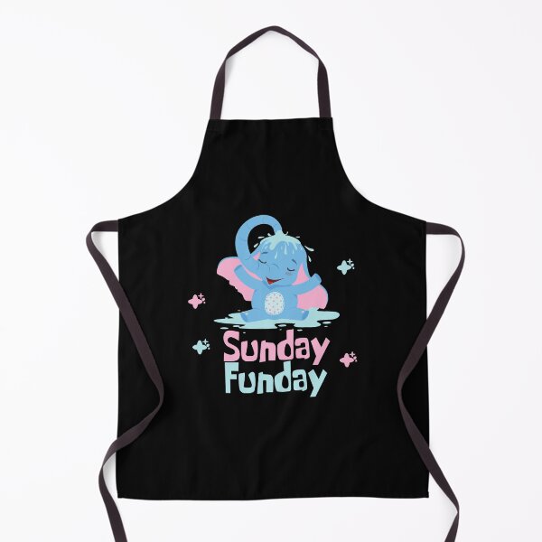 Item preview, Sunday fun day Kawaii funny elephant taking shower designed and sold by Awesome 4 all.