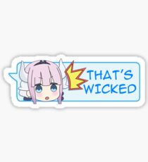 Wickedddd Sticker