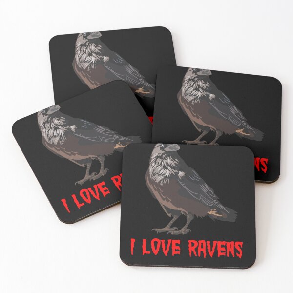 Item preview, I love ravens  designed and sold by Monkizz-Desing.