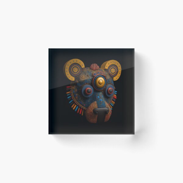 Item preview, 3D Aztec Bear designed and sold by mtnmd.