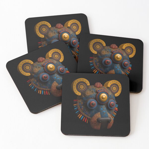 Item preview, 3D Aztec Bear designed and sold by mtnmd.