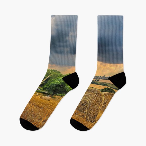 Item preview, #16 Over looking Breedon On The Hill With A Storm Rolling In designed and sold by phutball.