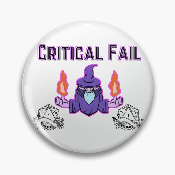 Item preview, Critical Fail  designed and sold by ChaseBly.