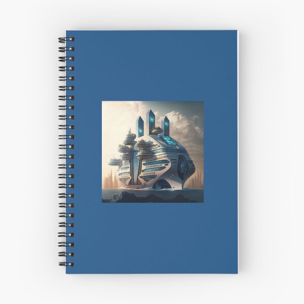 Item preview, Futuristic Cruise Ship City designed and sold by Bleknervin.