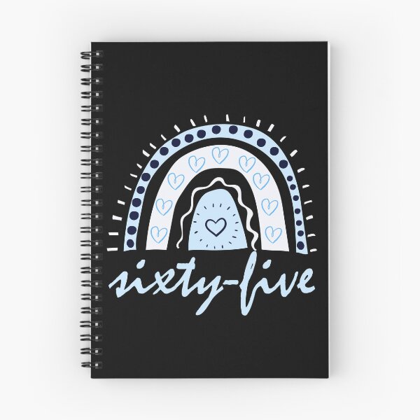 Item preview, Sixty Five Year Old Sixty Fifth Birthday Cute Fun Doodle Boho Rainbow designed and sold by LadySaltwater.