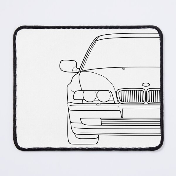 Item preview, E38 facelift 1998-2001 black lines designed and sold by EdimDesign.