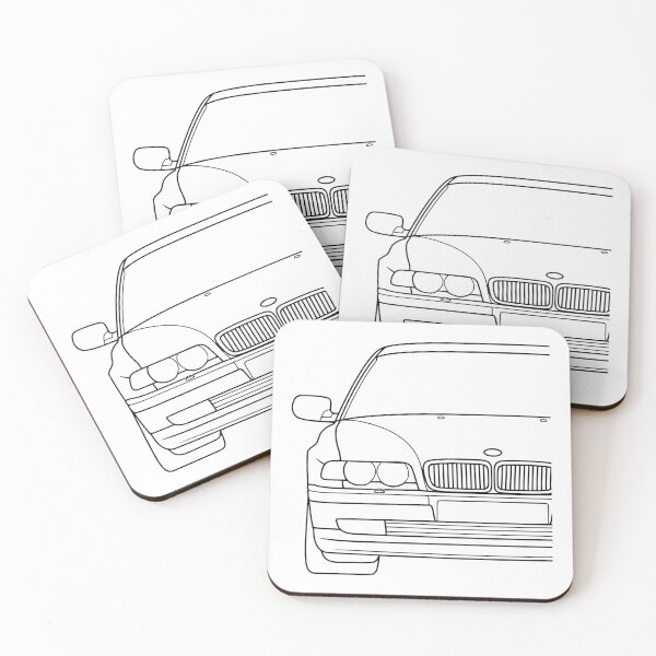 Item preview, E38 facelift 1998-2001 black lines designed and sold by EdimDesign.