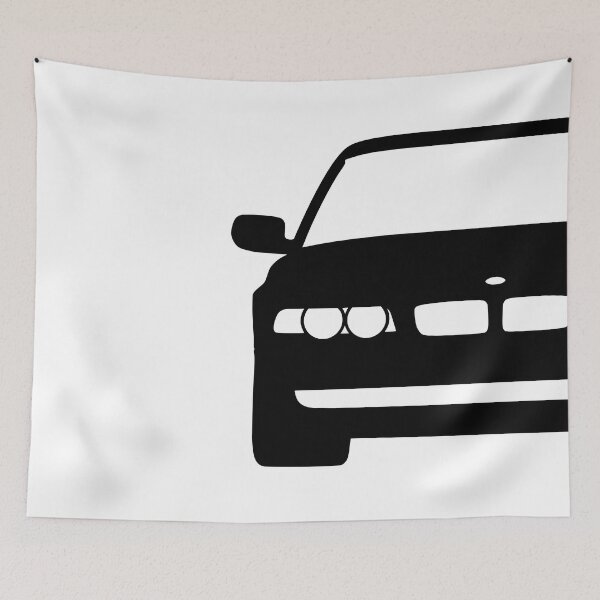 Item preview, E38 facelift 1998-2001 black silhouette designed and sold by EdimDesign.