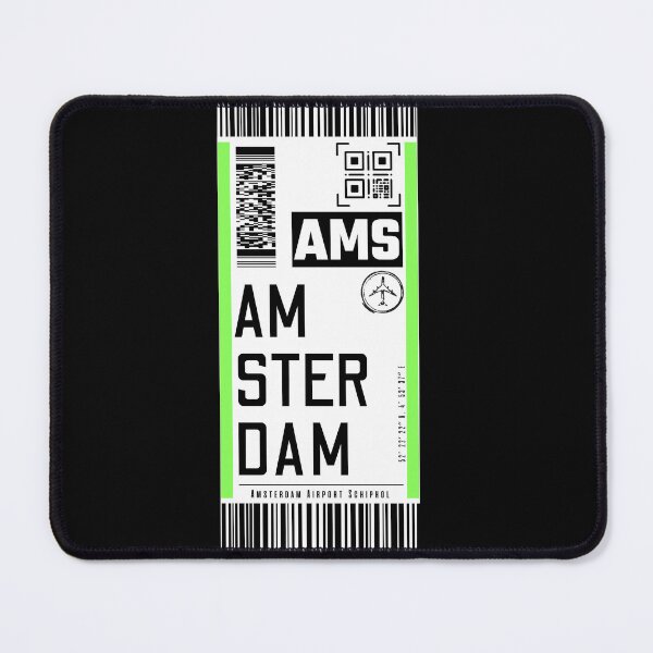 Item preview, AMSTERDAM Classic luggage tag traveller sticker designed and sold by LeddsoDello.